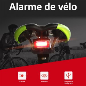 ALARME ET ÉCLAIRAGE ARRIÈRE